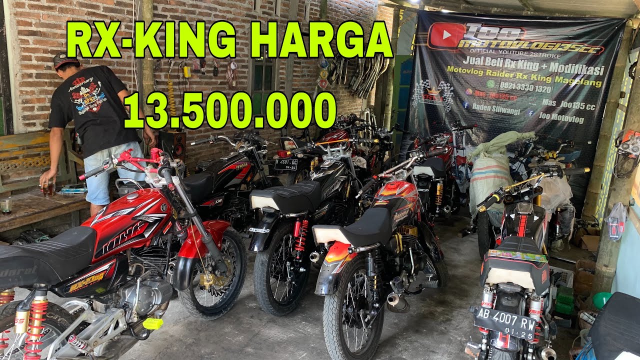 Karna banyak yang reques. STOK RX KING MAS JOO SEKARANG ADA YANG HARGA MULAI 13 jtan 😊.