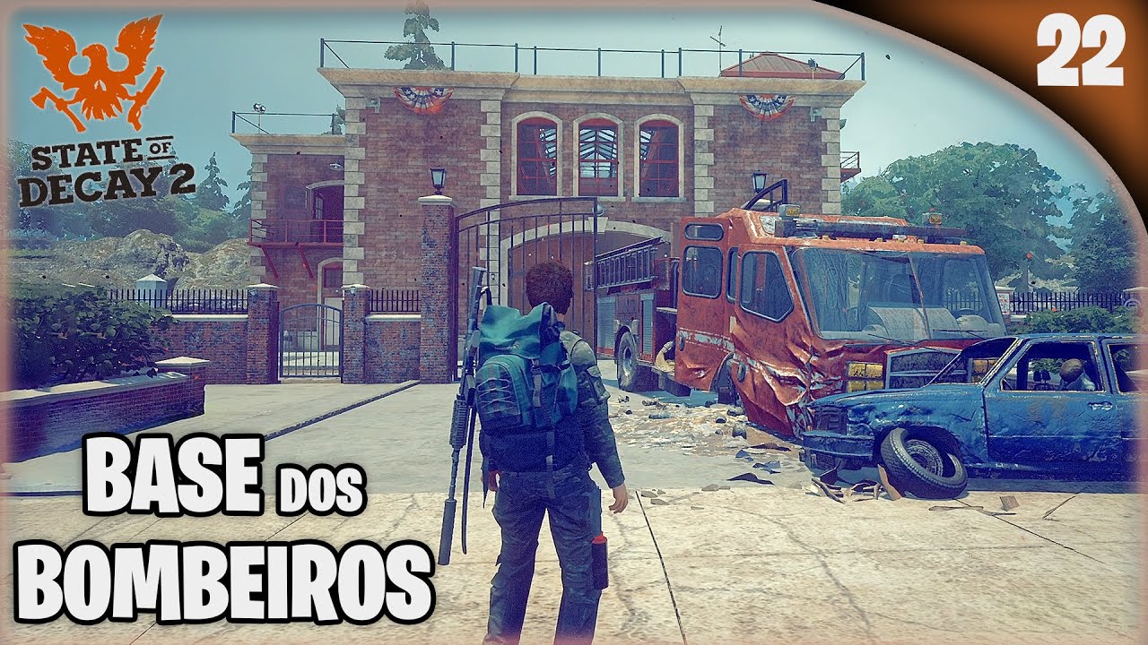 Descobri o Melhor Abrigo pra Viver. Base dos Bombeiros - State of Decay 2