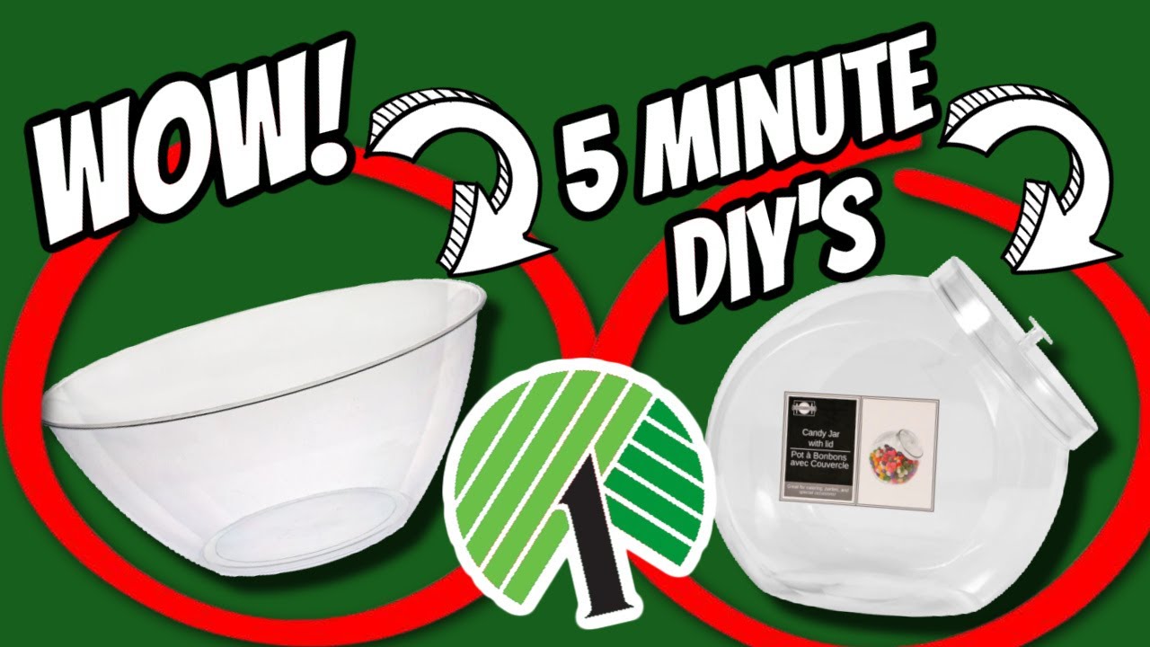 WOW! TRY THESE 5 MINUTE DIY's using these Dollar Tree  Plastic Containers