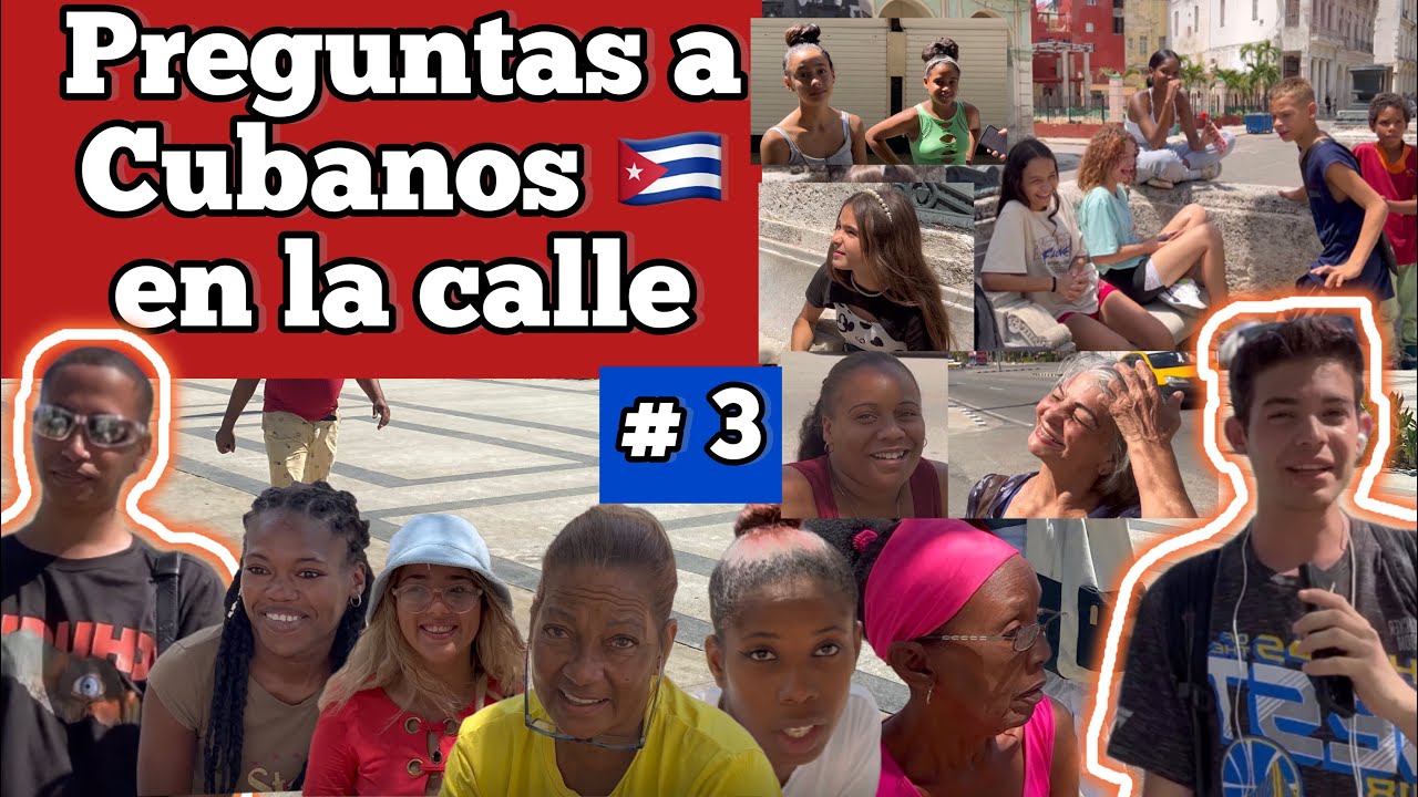 PREGUNTAS a CUBANOS 🇨🇺 en la CALLE. Ep # 3: La Habana. Esto respondieron los JÓVENES 💥.