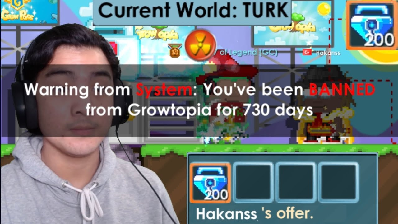 TURK WORLD SOLD For 200 BGL! + (NEW OWNER GOT BANNED) Ft. Hakanss - Growtopia