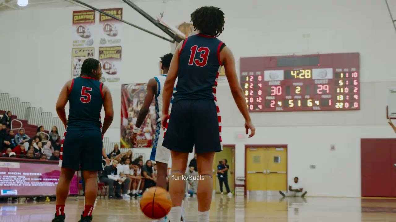 WITH 1 SECOND LEFT ? KEON MITCHELL SCORES 30 VS KEVIN PARKER & DENBEIGH... NORVIEW VS DENBEIGH