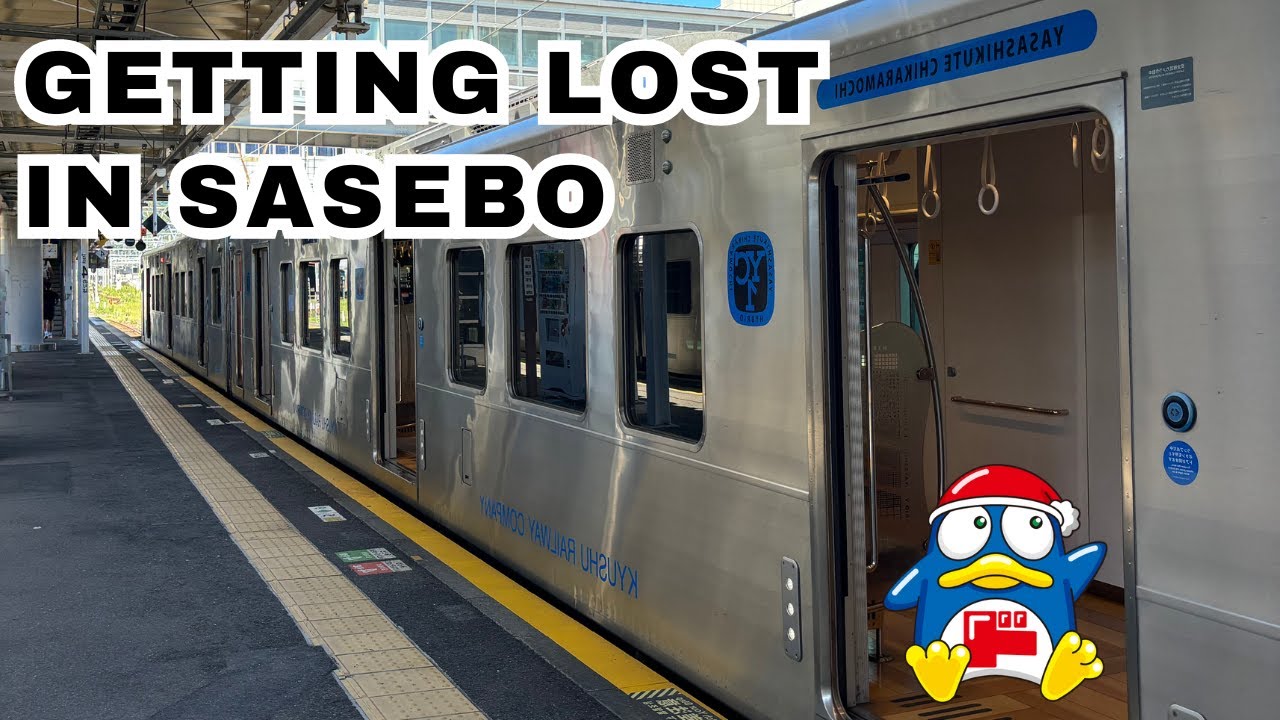 Getting Lost in Sasebo (Train Station, City Bus, Don Quijote)
