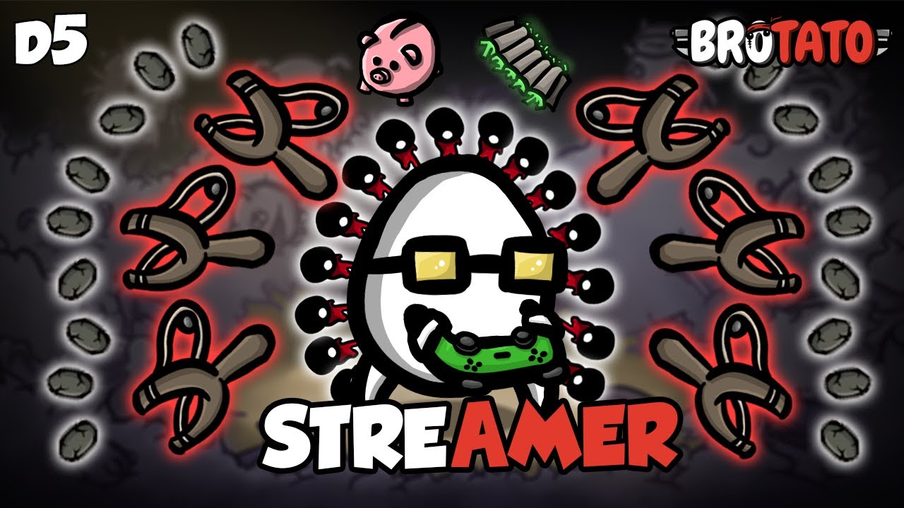 Nothing can TOUCH the STREAMER in Brotato
