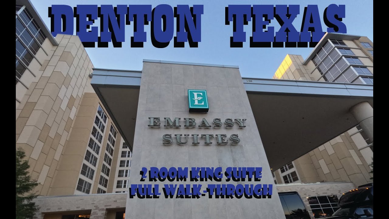 Ultimate Stay at Embassy Suites Denton Texas | Full Hotel Walk-through 🏨