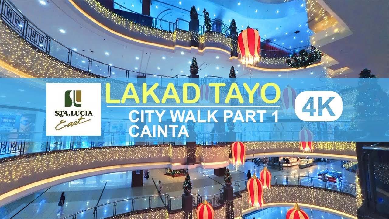 Sta. Lucia East Grand Mall Walking Tour 🇵🇭 | Weekend Crowd POV (4K HDR)