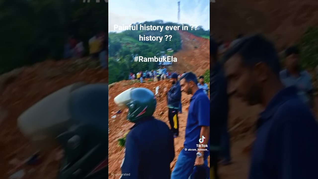 Rambuk Ela Landslide  Rambuk Ela 