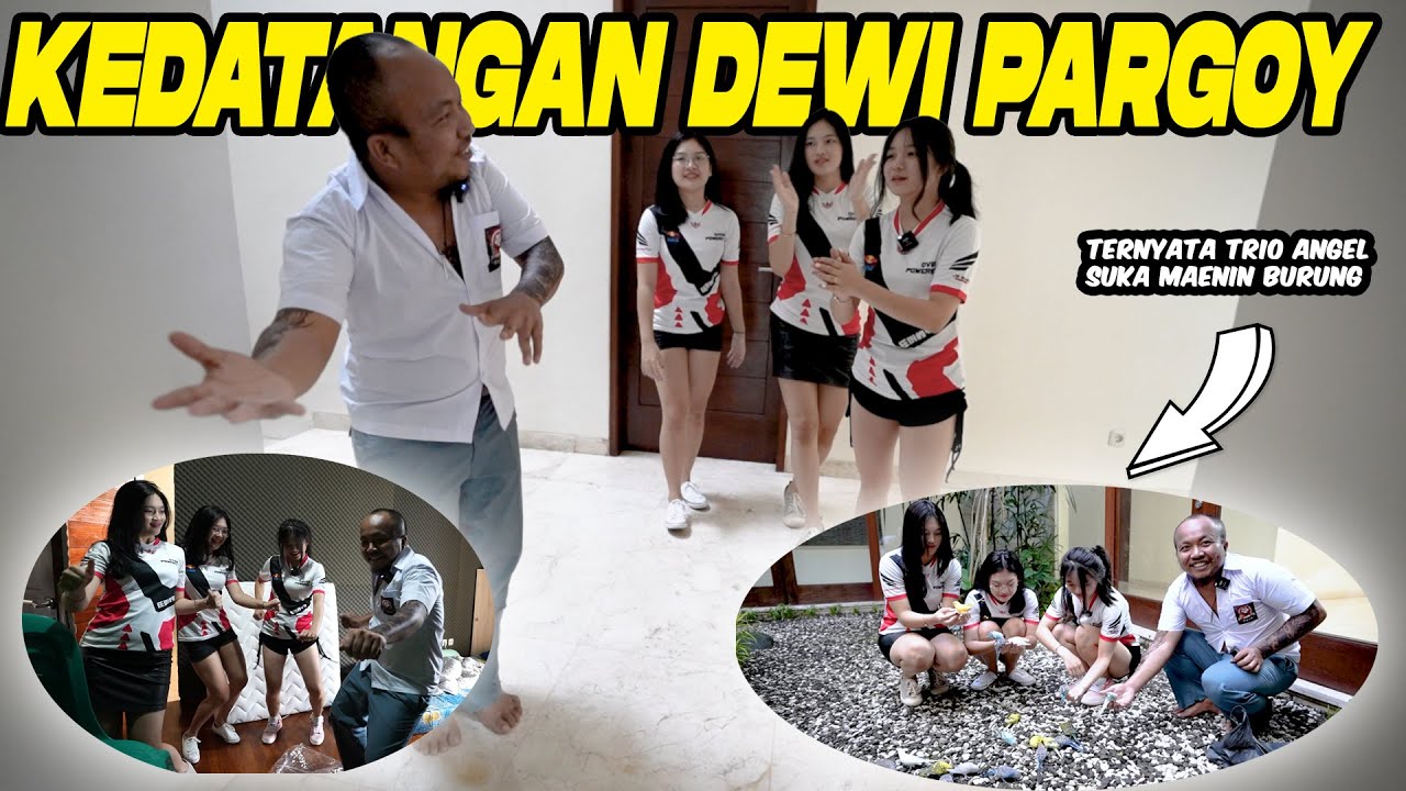 TRIO ANGEL DIAJAK KEKAMAR PASCOL DISURUH PARGOY ANJAY!!!!