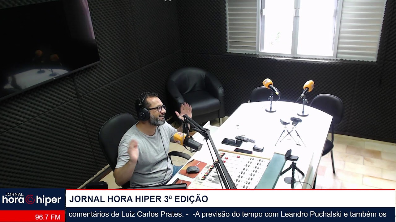 ACOMPANHE O JORNAL HORA HIPER 3ª EDIÇÃO - HIPERATIVA FM BRAÇO DO NORTE 02/01/26