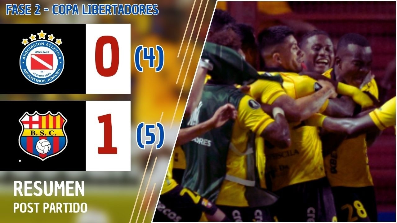 🔥¡VICTORIA GIGANTE  DE BARCELONA SC EN ARGENTINA! - AAAJ 0 vs BARCELONA SC 1 - COPA LIBERTADORES.