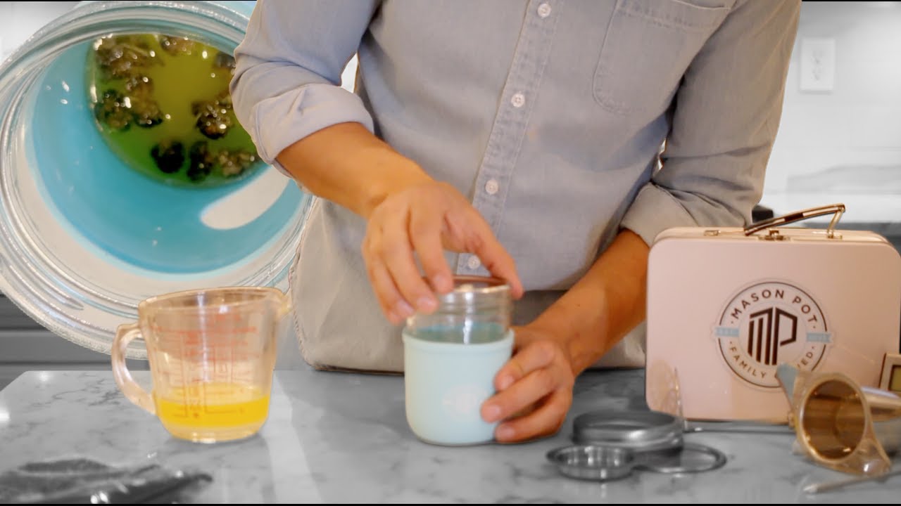 How To Make Small Batch Infused Butter With The Mason Pot