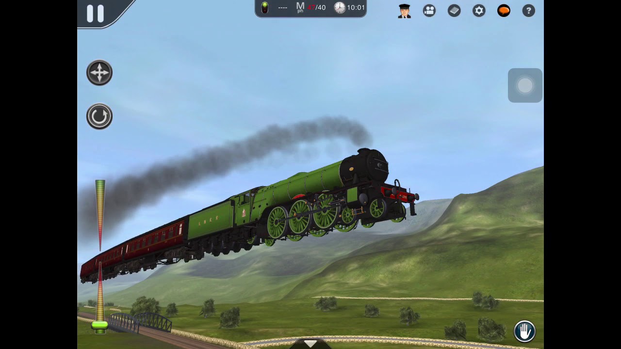Trainz 2-The Flying Scotsman Is Actually Flying