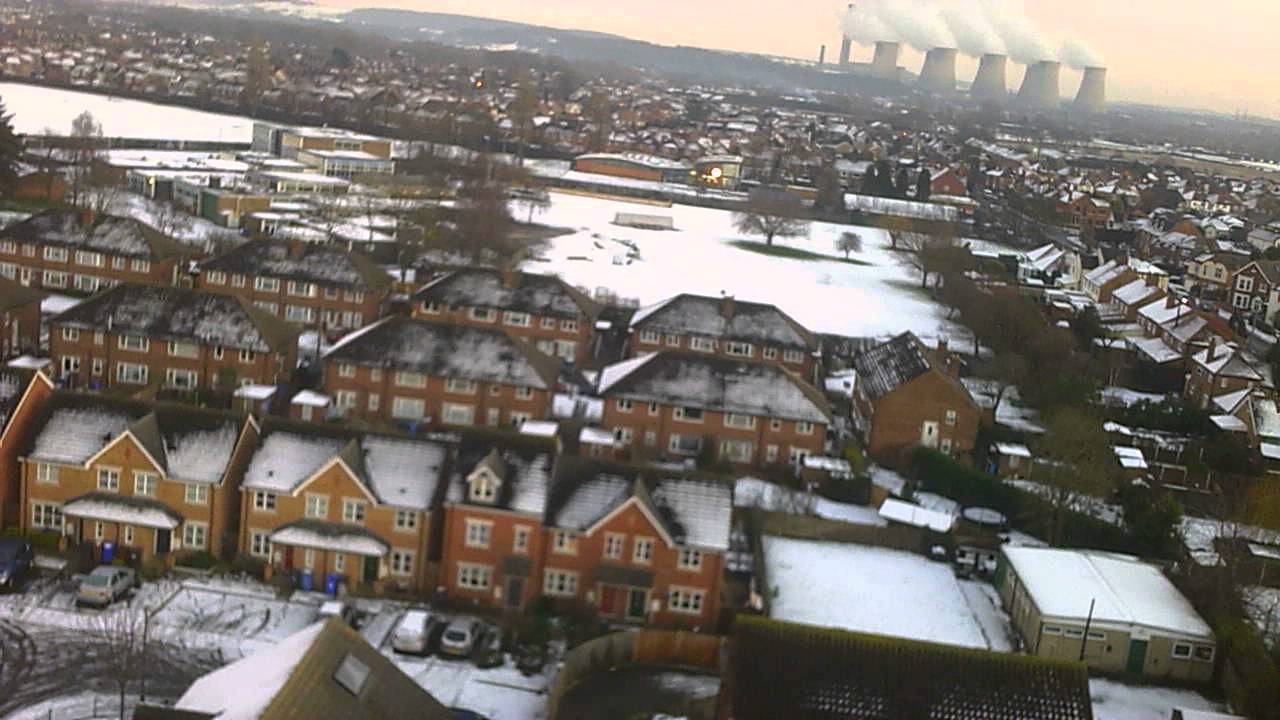 Sawley, Long Eaton aerial view. SymaX5C Quadcopter