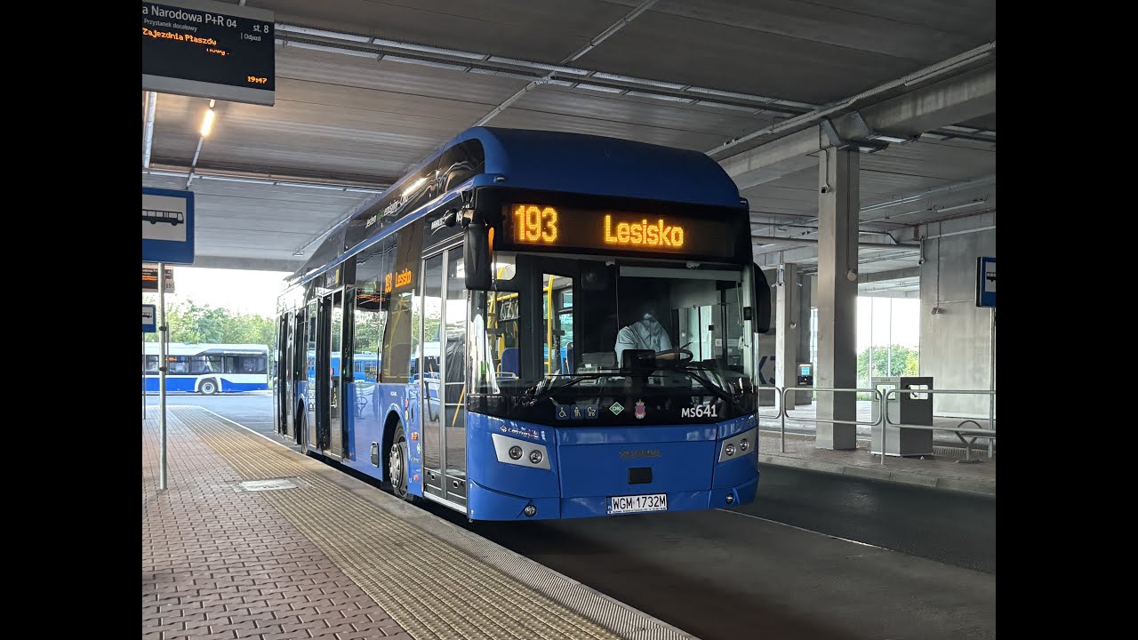 Scania N280UB/Castrosua New City 12LF CNG #MS641 Mobilis (o.Krak&oacute;w) linia 193 kierunek Lesisko