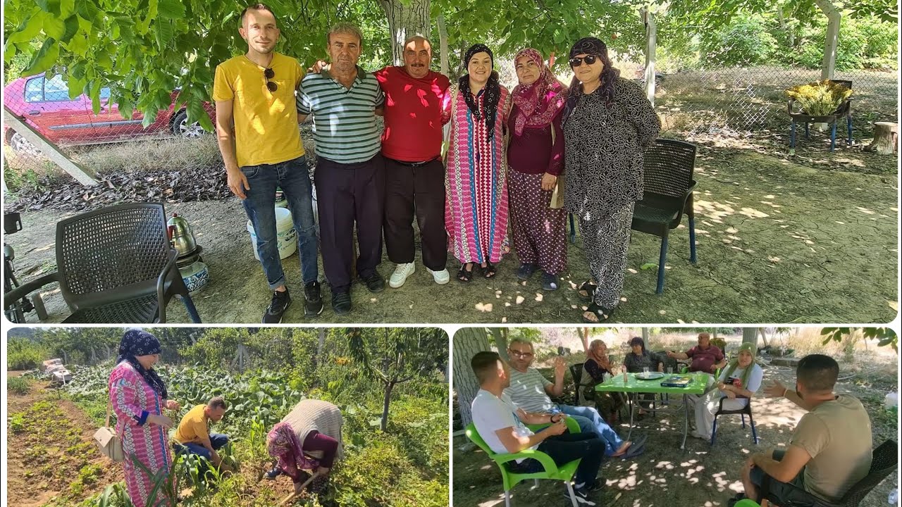 ELTİMLER GELDİ | Sezer Biber Domates Budama Tarifi Verdi | Sohbetli Güzel Gündü