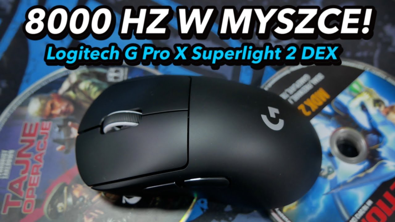 Oto najbardziej zaawansowana myszka dla graczy - Logitech G Pro X Superlight 2 DEX