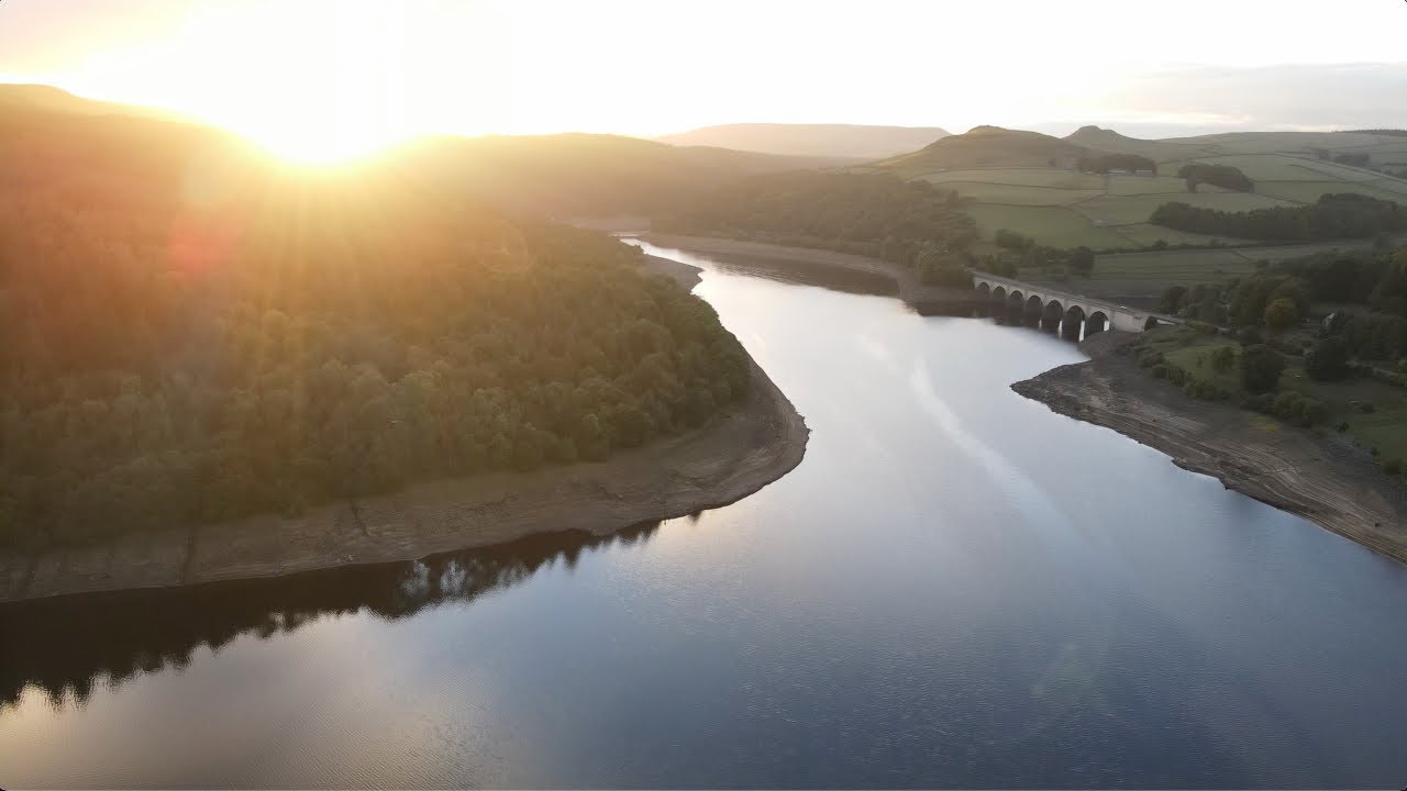 Ladybower Reservoir(4K) Drone Footage