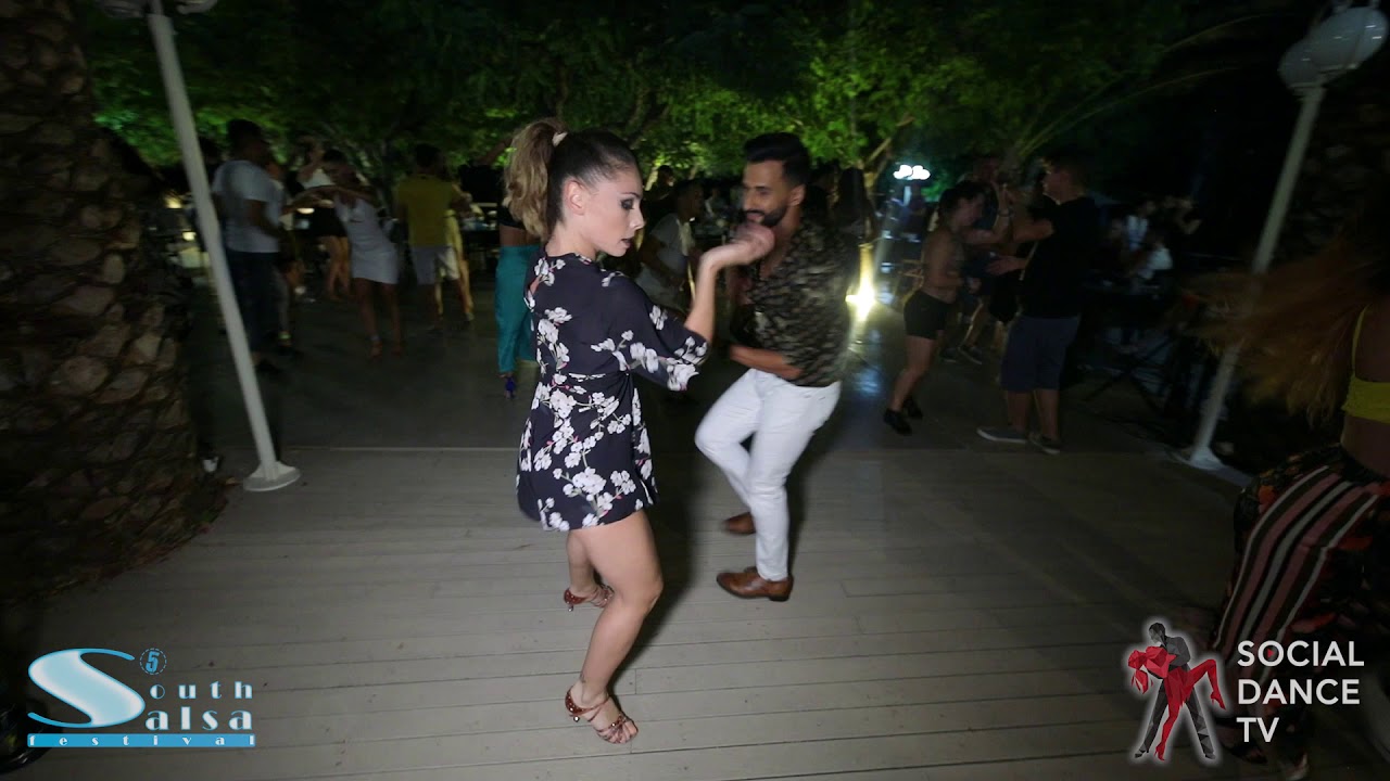 Adrian Sevilla Cortes & Jessica Patella - Social Dancing | 5th South Salsa Festival 2019 (Greece)