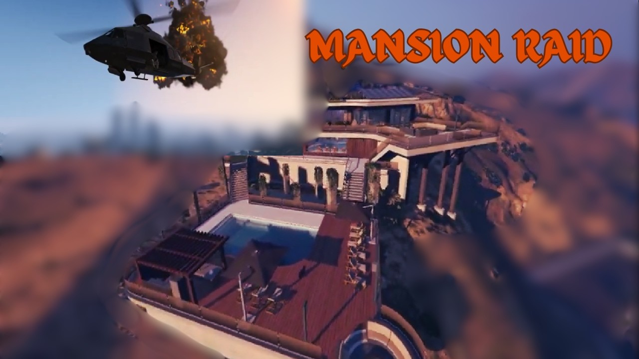 😱😡💥GTA 5 Mansion raid (🎬Cinematic movie🎬) #gta #gtaonline #gtav