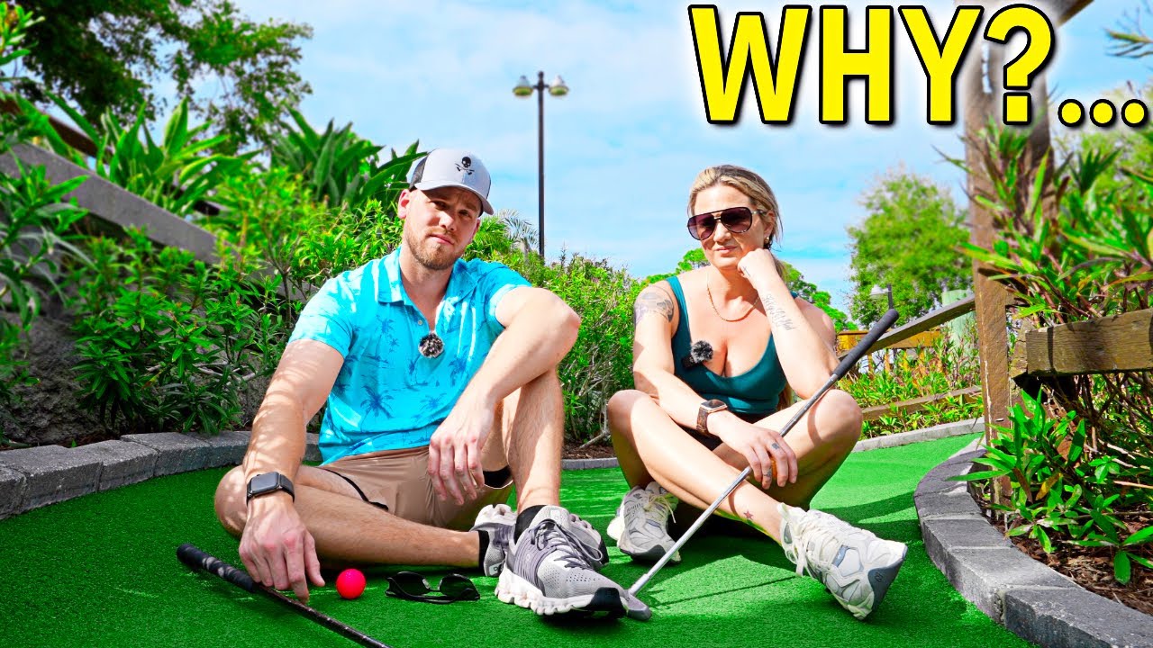 This Mini Golf Game Did Not Go As Planned