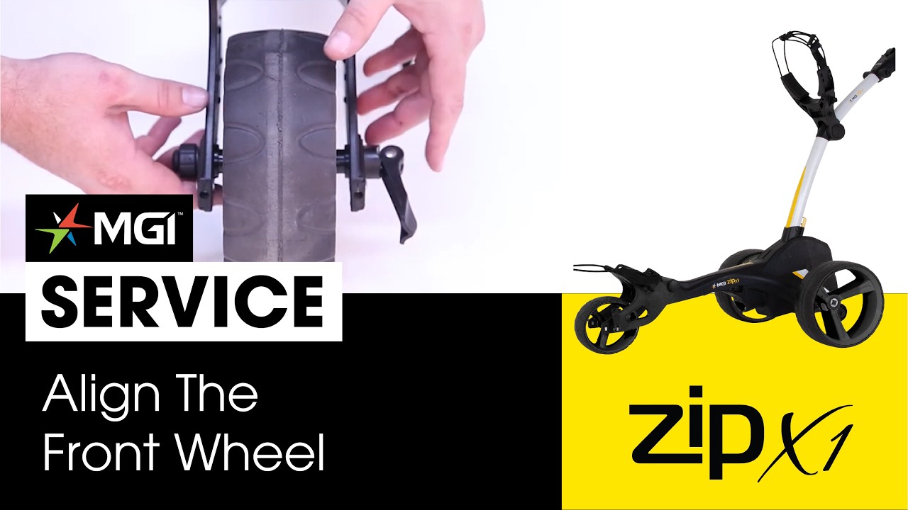 MGI ZIP X1 - How To Align The Front Wheel