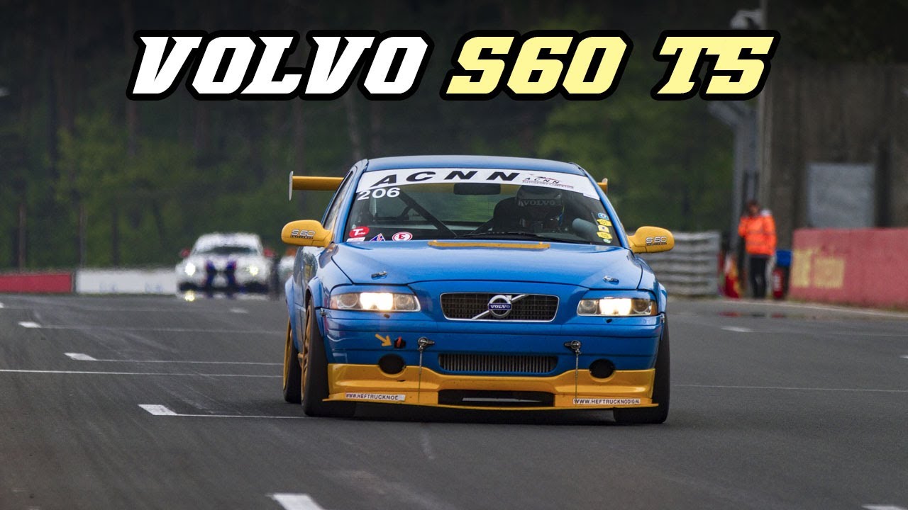 Volvo S60 T5 racecar | Nice 5 Cyl. Turbo sounds | Zolder 2018 & 2022