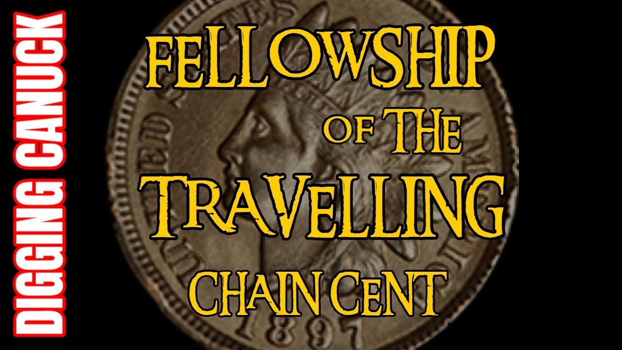 1897 Chain Cent Travels The Planet Promoting Metal Detecting Friendship