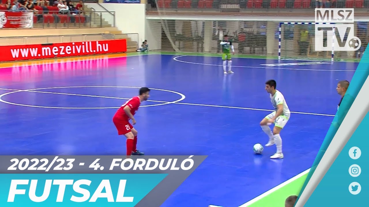 MVFC Berettyóújfalu – Haladás VSE | 6-3 | Férfi Futsal NB I | 4. forduló | MLSZTV
