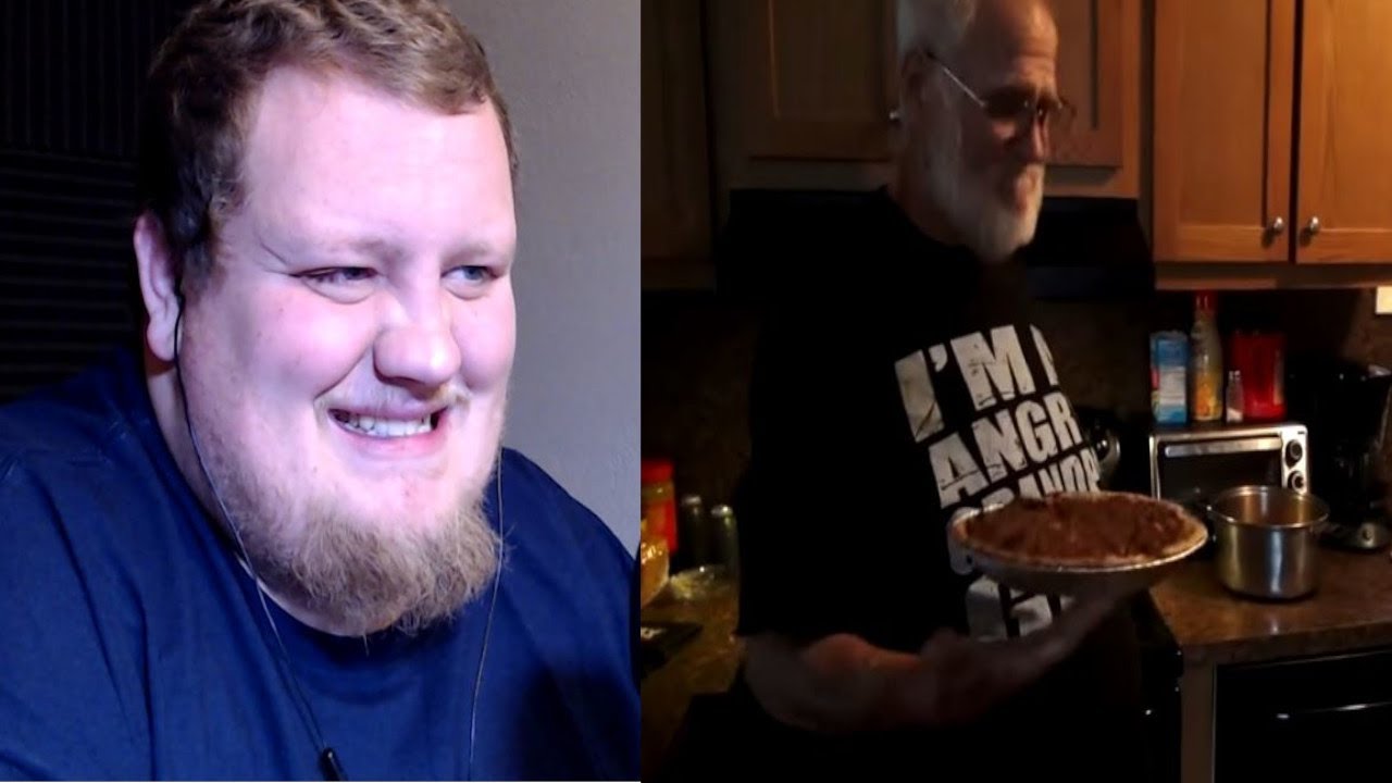 ANGRY GRANDPA SWEET POTATO PIE THROWDOWN! REACTION!!!