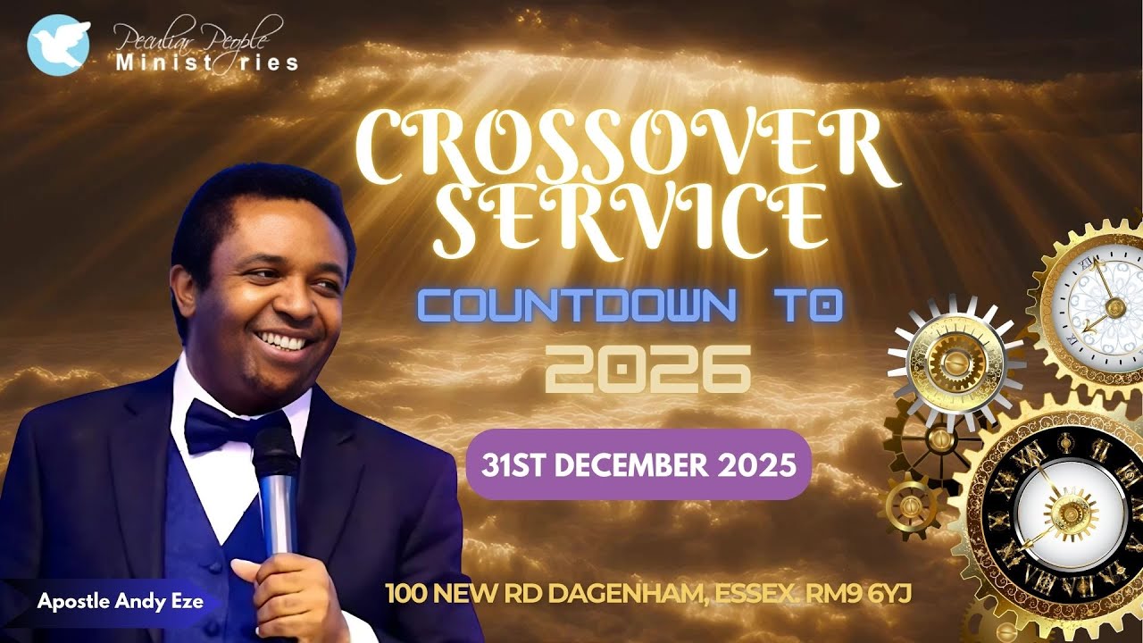 2026 CROSS-OVER SERVICE - THE YEAR OF JUBILEE