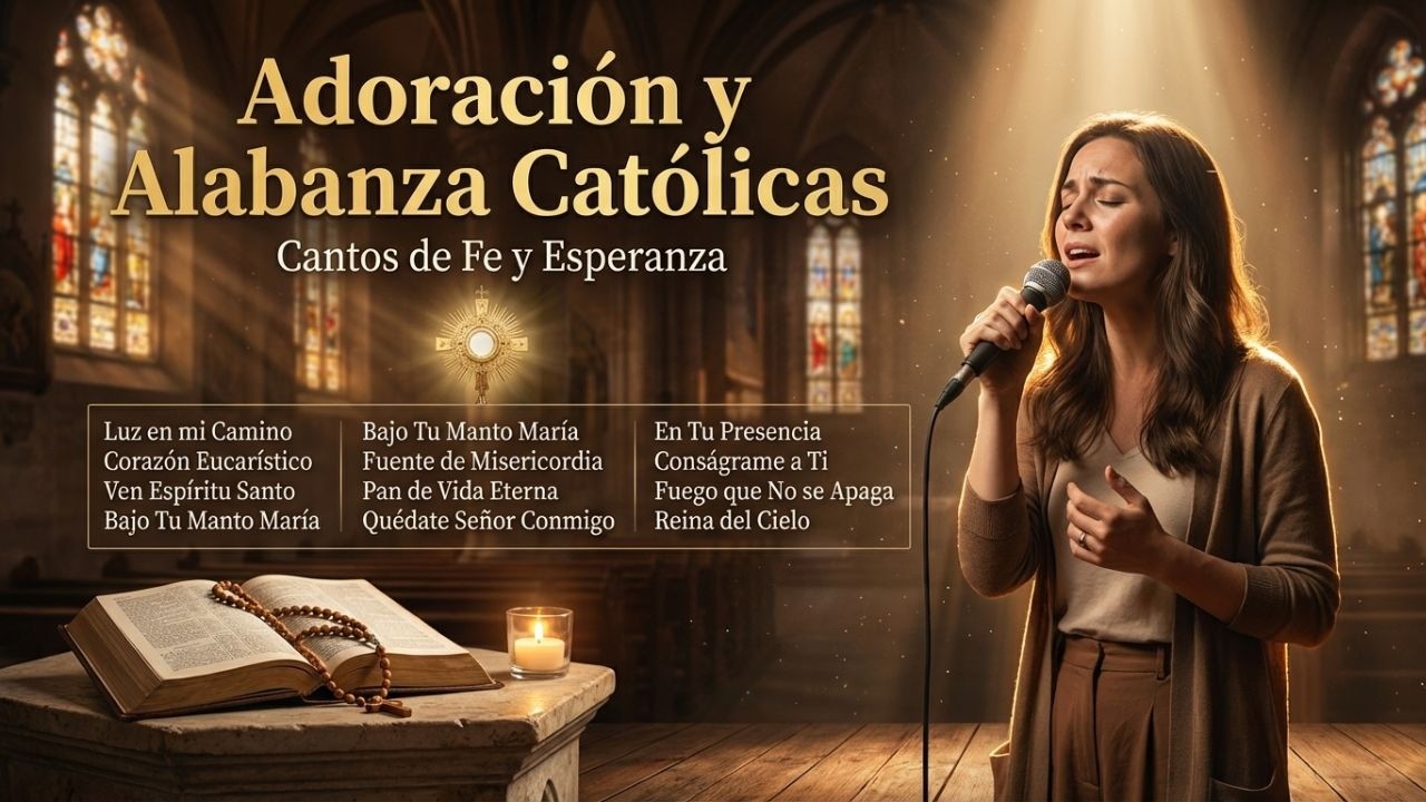 Musica de adoracion y alabanza para sentir el poder del Espíritu Santo en tu vida| Catolica