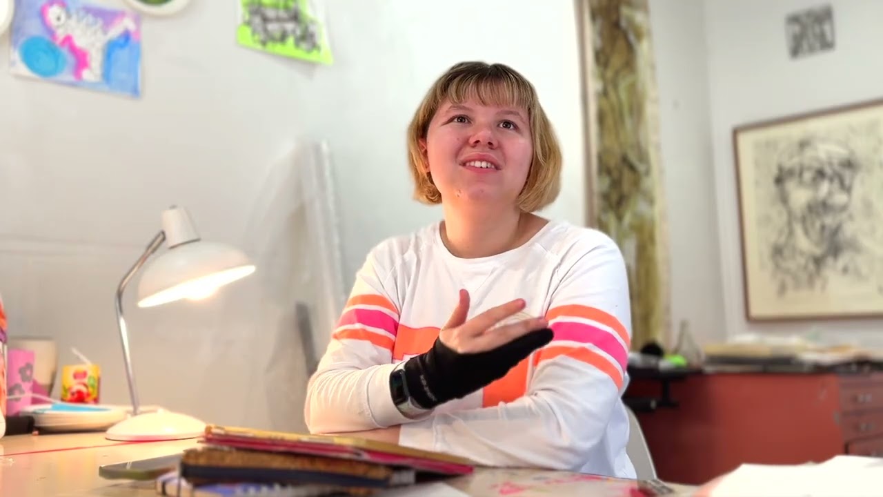 Interview with artist Grace Lindeman - part of Outdoor Gallery exhibition, 'AMPLIFY ME!'