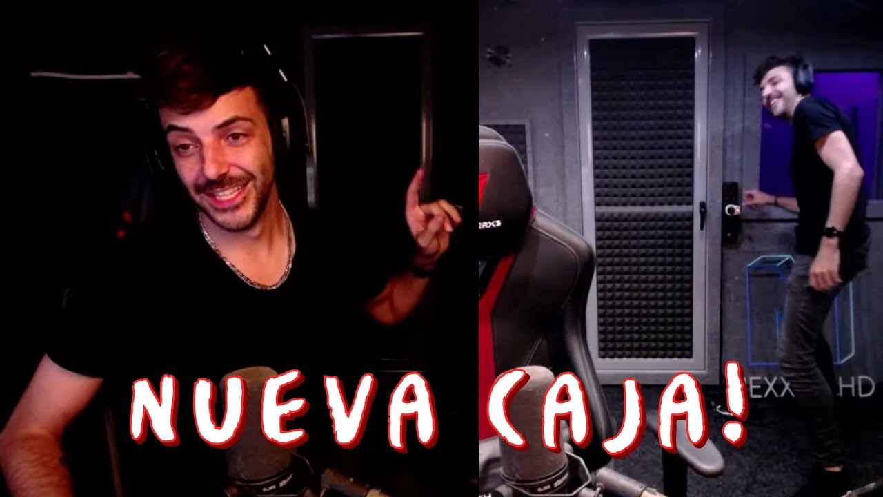 Nexxuz enseña su nueva Caja/Set Up (al fin stremea en su propia casa)