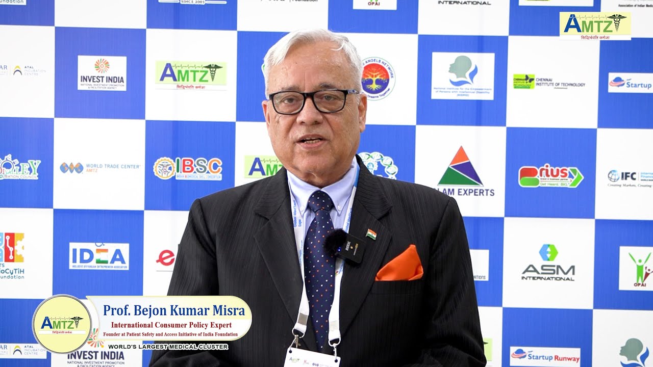 Prof. Bejon Kumar Misra | AMTZ Driving Indigenous Medical Devices | Medtech byte