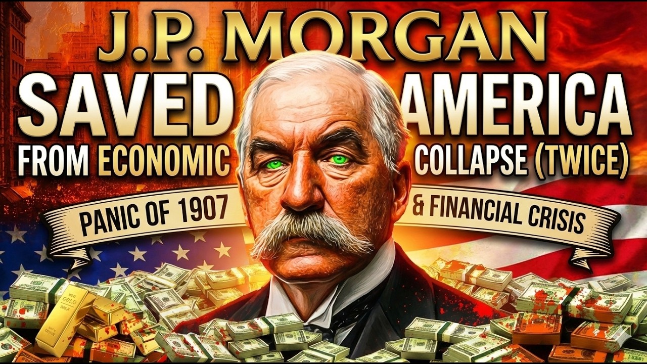 How One Banker Stopped America From Collapsing (The Panic of 1907)