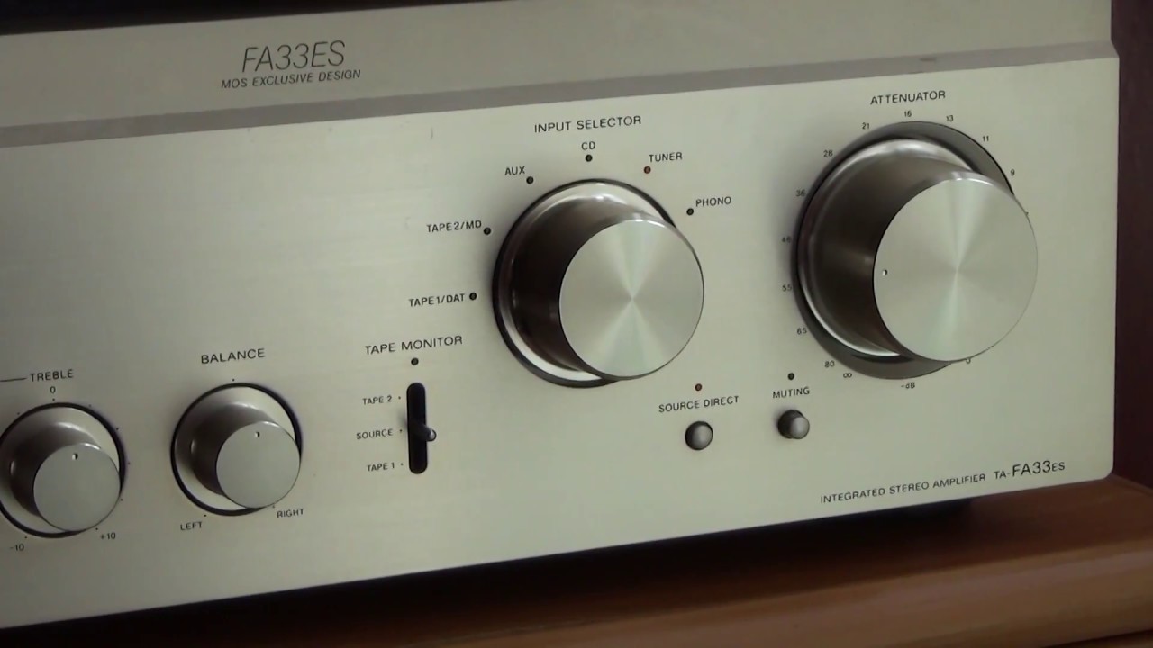 Обзор SONY TA-FA33ES