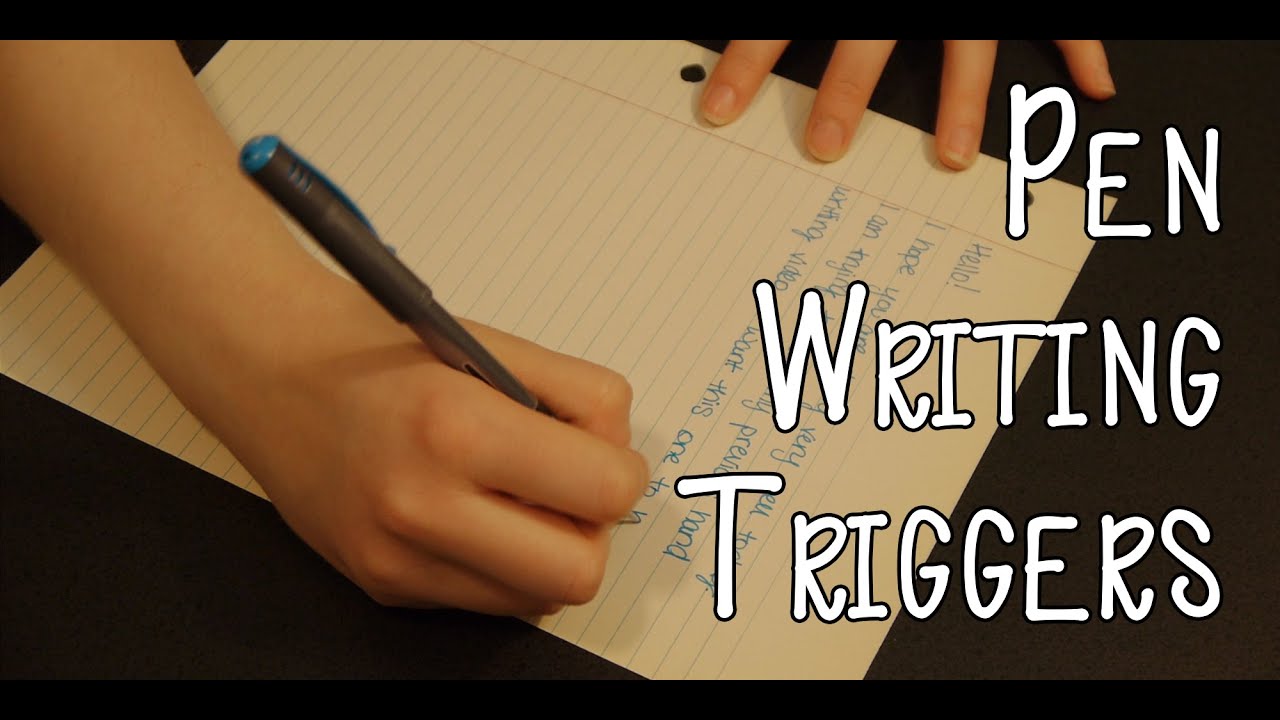 Pen Writing Triggers Binaural ASMR (No Talking)