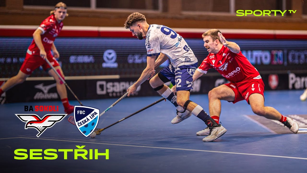 BA SOKOLI Pardubice vs. FBC 4CLEAN Česká Lípa 5:9 | Livesport Superliga | SESTŘIH