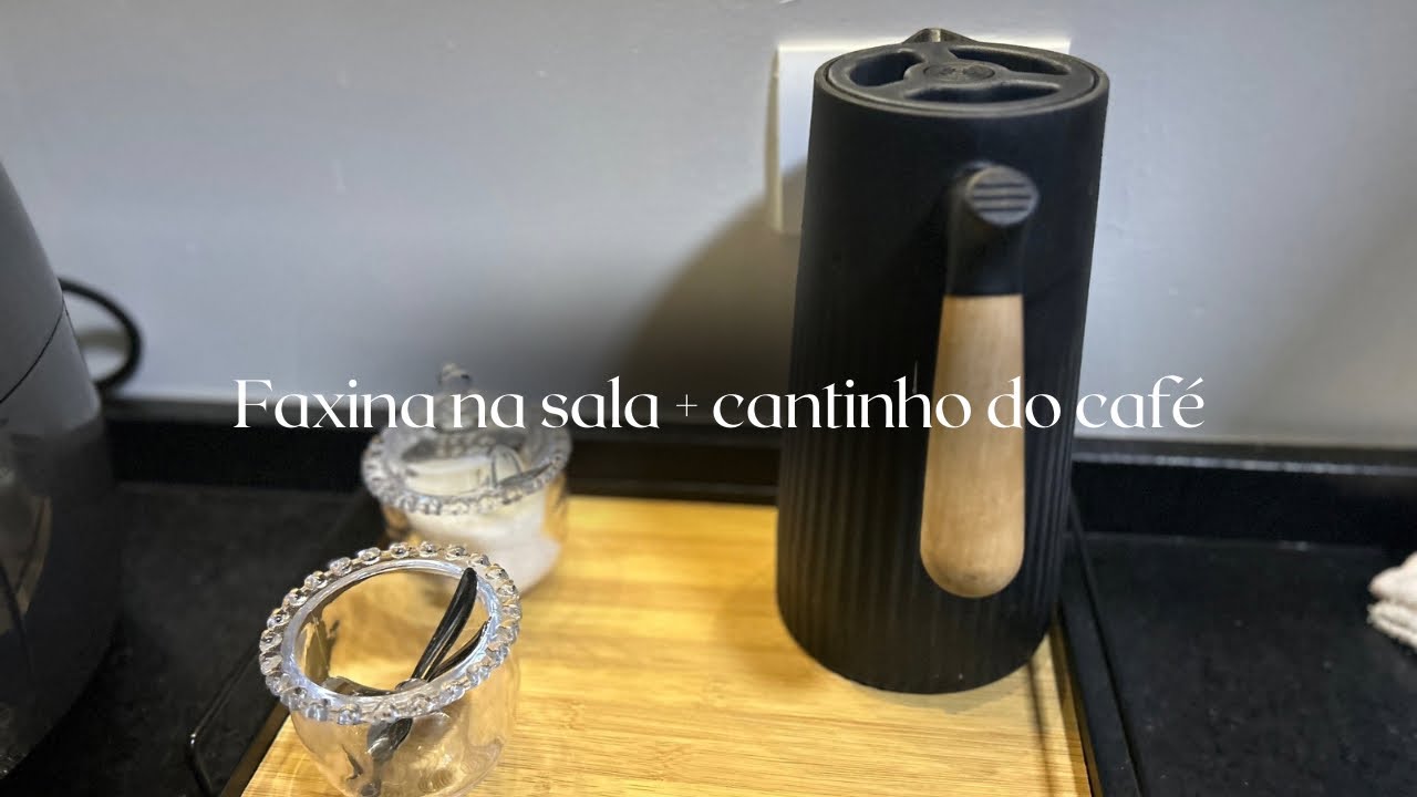 🏡 Faxina de Segunda na Sala + Comprinhas para meu Cantinho do Café ☕ | Rotina no Lar