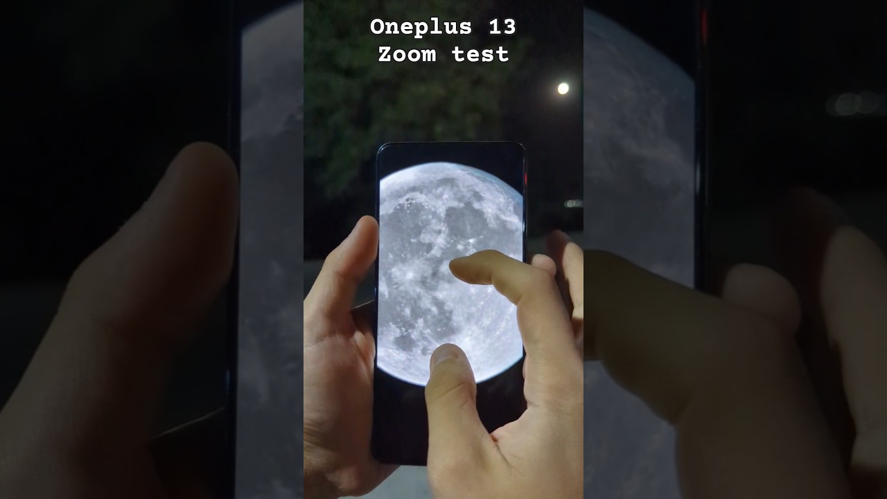 Oneplus 13 Zoom test🌚⚡ #smartphone #oneplus  #zoom #moon #test #top #trend