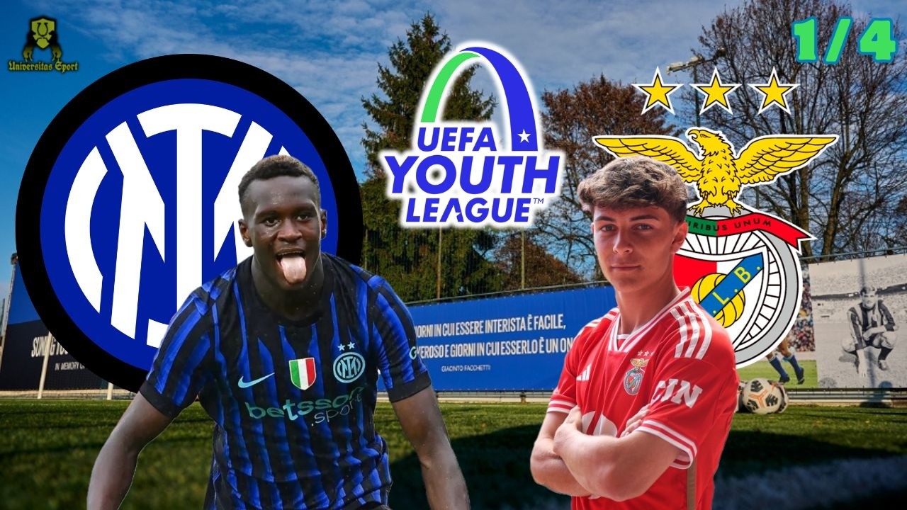 INTER DE MILÁN JUVENIL VS SL BENFICA JUVENIL 🔴NARRACIÓN EN DIRECTO🔴 CUARTOS | UEFA YOUTH LEAGUE