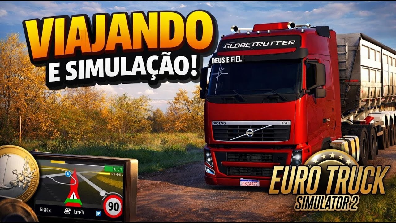 ETS 2 1.57 VIAJANO COM VOLVO NO MAPA RBR