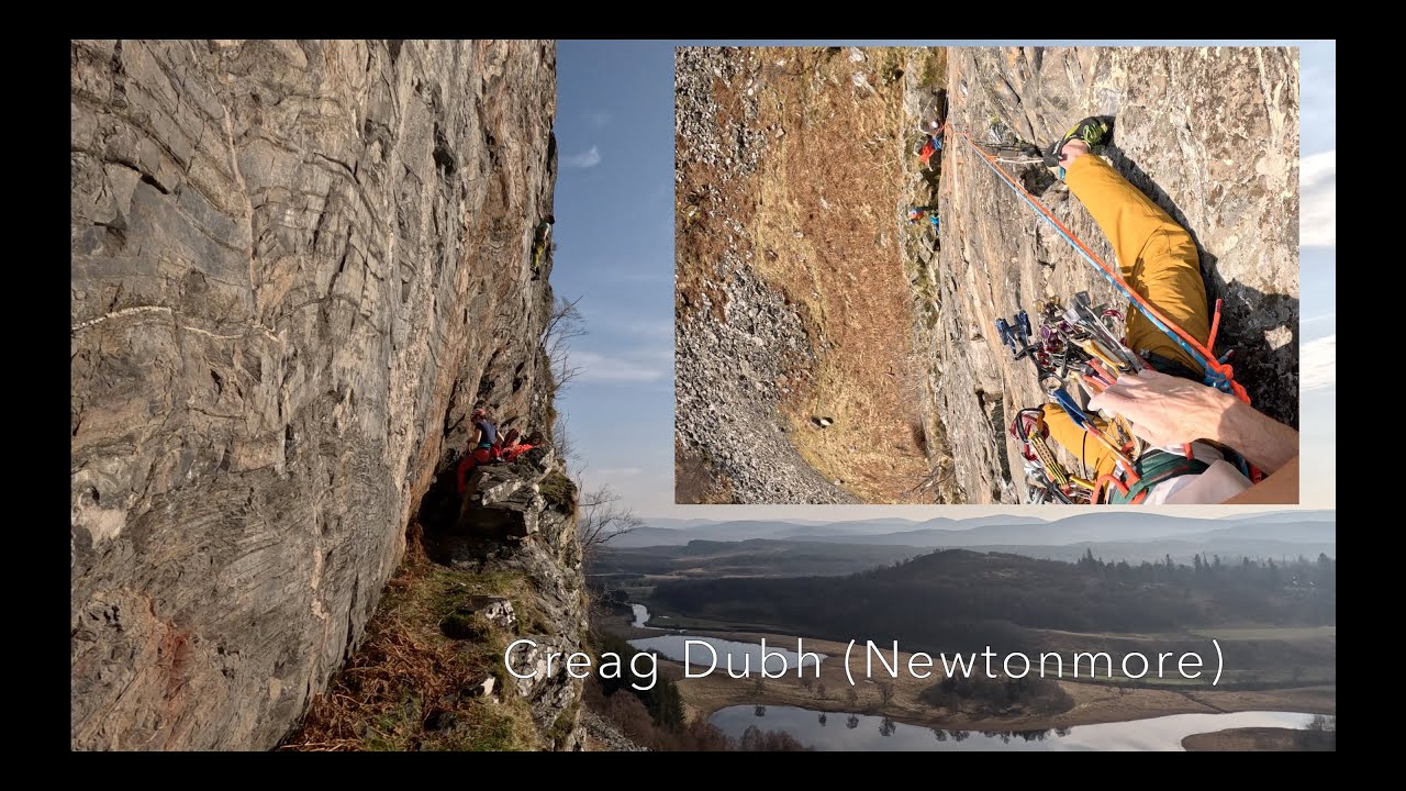 POV Rock climbing | Over The Hill E3 5C *** | Creag Dubh Newtonmore | Scottish Trad Climbing