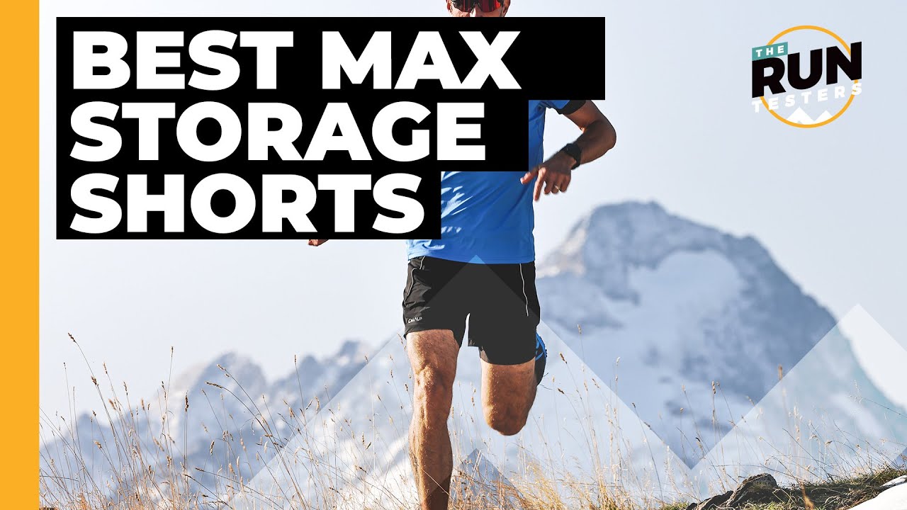 Best Running Shorts: Best max storage shorts with pockets for gels, phone and run essentials