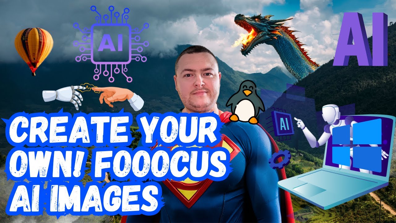 AI Image Generation - Fooocus Easy AI images Windows and Linux