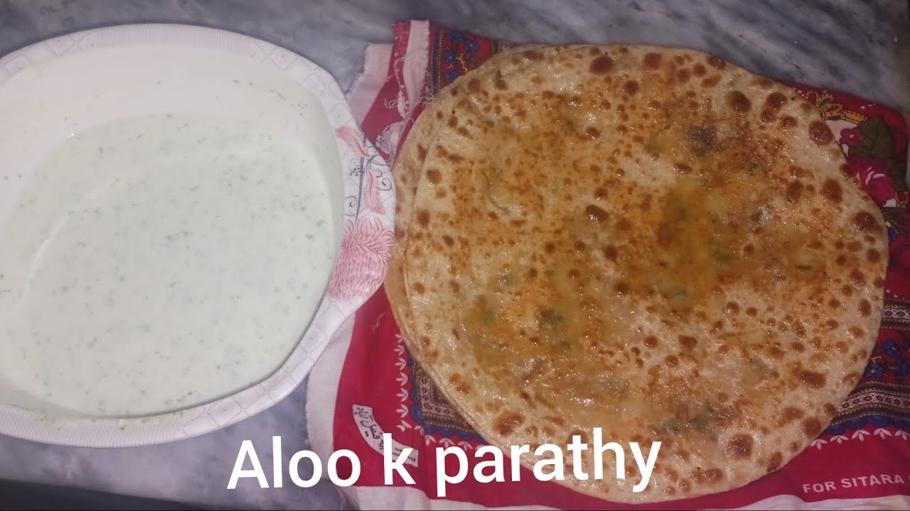 Aloo k parathy-easy and quick receipe❤️