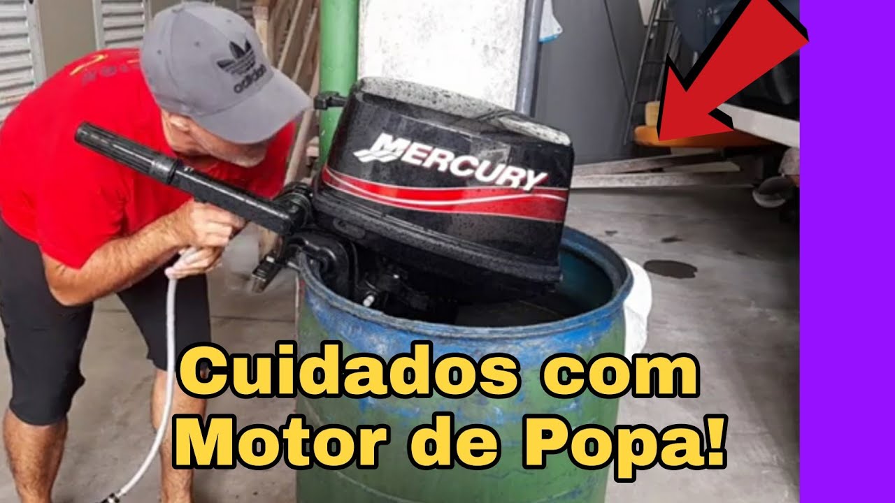 Cuidados com Motor de Popa !  #33