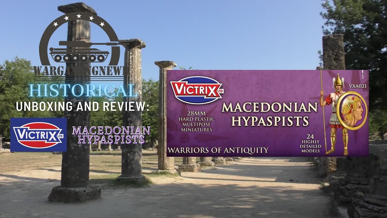 Unbox and Review: Victrix Macedonian Hypaspists [Unboxing]