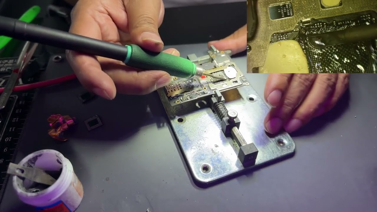 Solución definitiva Pocco x3 Pro-No enciende-No Carga🪫Pasos para Reballing a CPU y Memoria✅