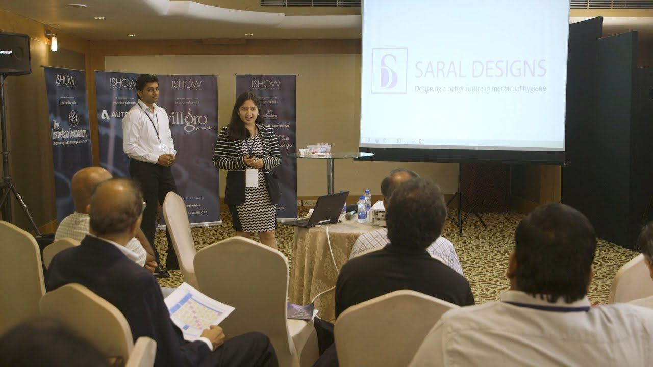 SWACHH Sanitary Napkin Machine showcase by ASME